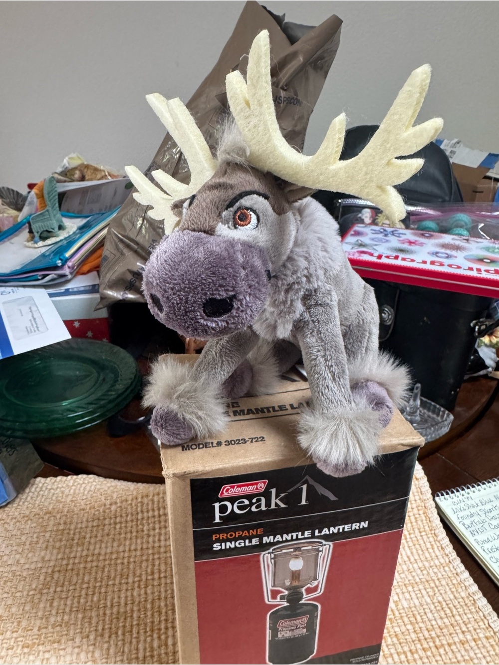 Disney Frozen 2 SVEN Sitting Reindeer Plush Stuffed Animal Disney Store